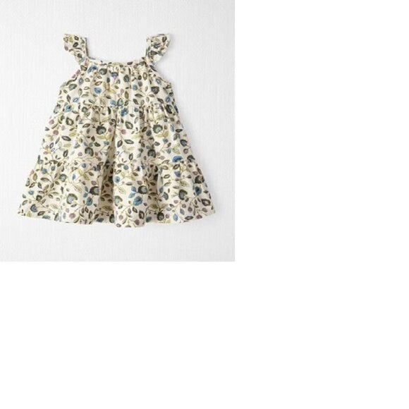 Little Planet Baby Tiered Organic Sundress 12M - Picture 1 of 11